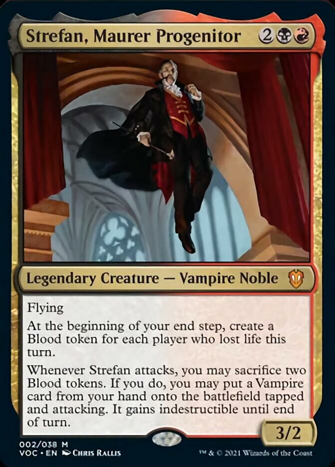 Strefan, Maurer Progenitor [Innistrad: Crimson Vow Commander] | Black Swamp Games