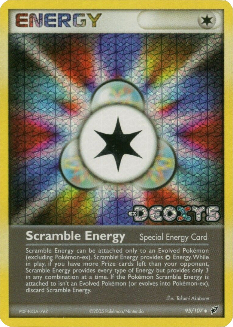 Scramble Energy (95/107) (Stamped) [EX: Deoxys] | Black Swamp Games