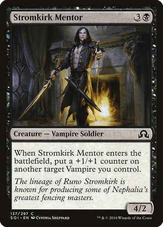 Stromkirk Mentor [Shadows over Innistrad] | Black Swamp Games