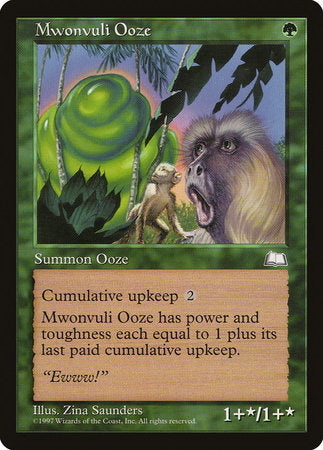 Mwonvuli Ooze [Weatherlight] | Black Swamp Games