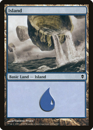 Island (237a) [Zendikar] | Black Swamp Games