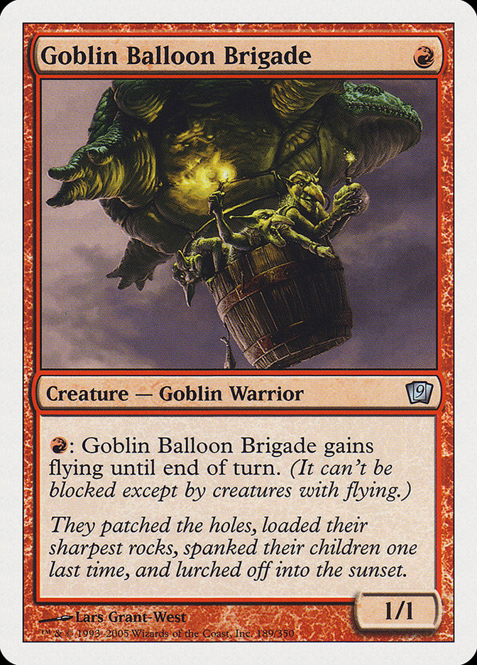 Goblin Balloon Brigade [Ninth Edition] | Black Swamp Games