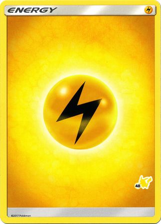 Lightning Energy (Pikachu Stamp #48) [Battle Academy 2020] | Black Swamp Games