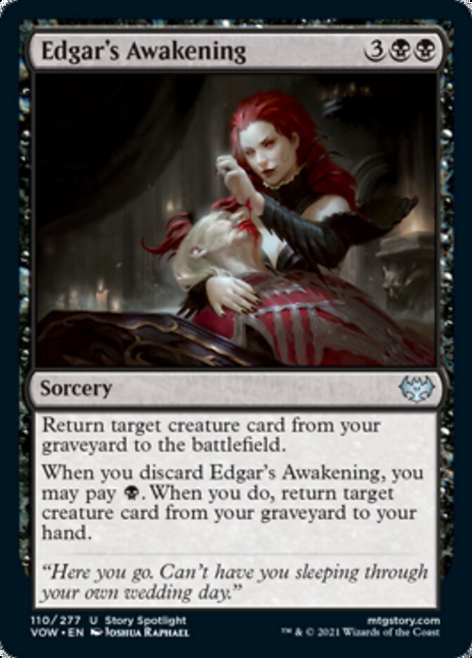 Edgar's Awakening [Innistrad: Crimson Vow] | Black Swamp Games