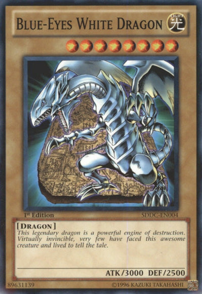 Blue-Eyes White Dragon [SDDC-EN004] Common | Black Swamp Games