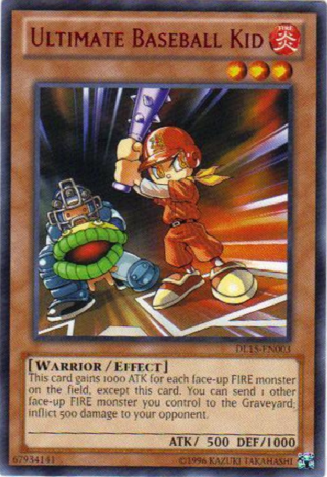Ultimate Baseball Kid (Red) [DL15-EN003] Rare | Black Swamp Games