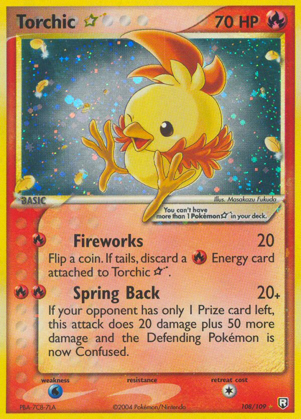 Torchic Star (108/109) [EX: Team Rocket Returns] | Black Swamp Games