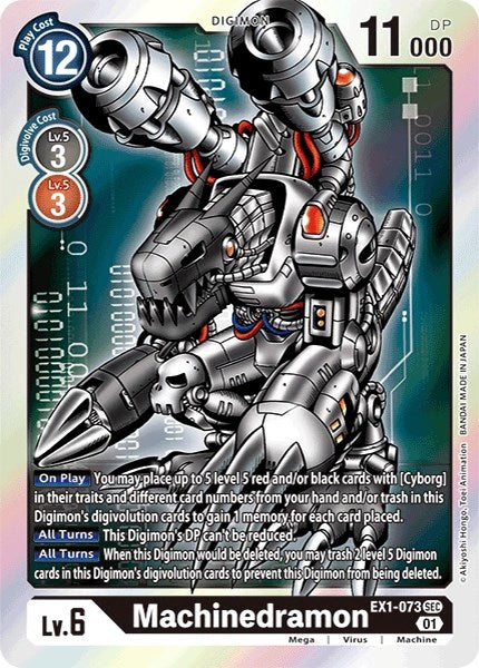 Machinedramon [EX1-073] [Revision Pack Cards] | Black Swamp Games