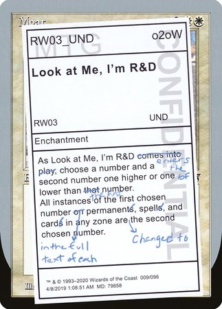 Look at Me, I'm R&D [Unsanctioned] | Black Swamp Games