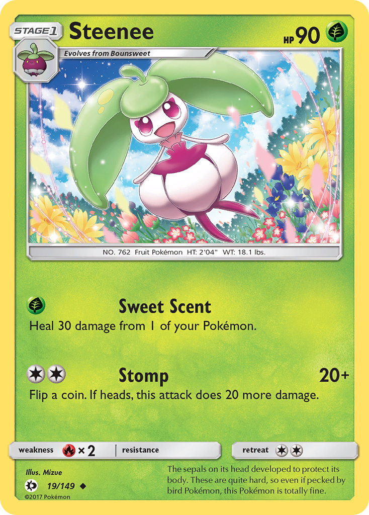 Steenee (19/149) [Sun & Moon: Base Set] | Black Swamp Games