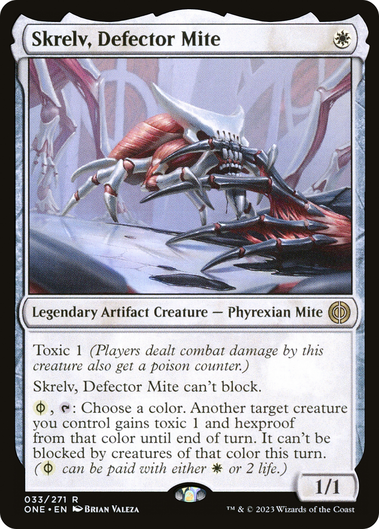 Skrelv, Defector Mite [Phyrexia: All Will Be One] | Black Swamp Games