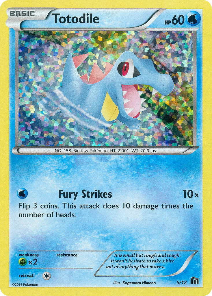 Totodile (5/12) [McDonald's Promos: 2016 Collection] | Black Swamp Games