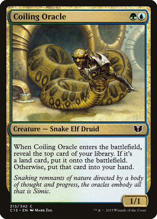 Coiling Oracle [Commander 2015] | Black Swamp Games