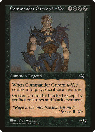 Commander Greven il-Vec [Tempest] | Black Swamp Games