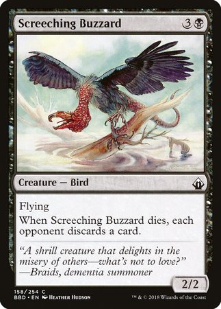 Screeching Buzzard [Battlebond] | Black Swamp Games