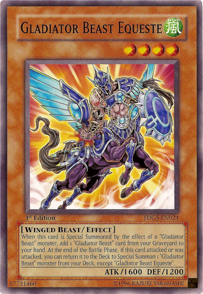 Gladiator Beast Equeste [TDGS-EN024] Common | Black Swamp Games