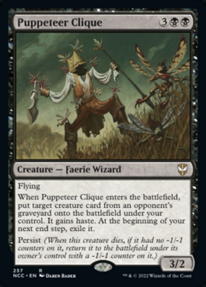 Puppeteer Clique [Streets of New Capenna Commander] | Black Swamp Games
