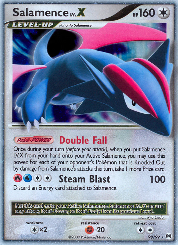 Salamence LV.X (98/99) [Platinum: Arceus] | Black Swamp Games