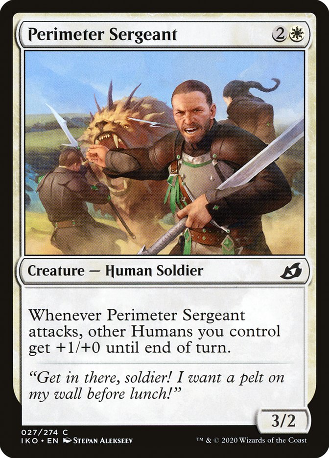 Perimeter Sergeant [Ikoria: Lair of Behemoths] | Black Swamp Games