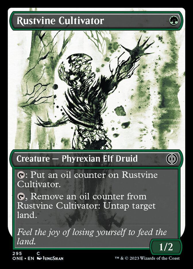 Rustvine Cultivator (Showcase Ichor) [Phyrexia: All Will Be One] | Black Swamp Games