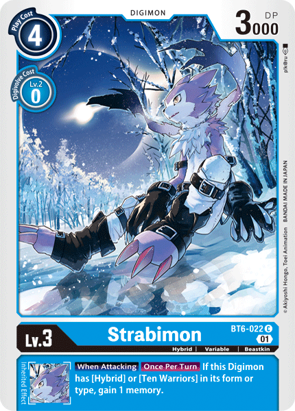 Strabimon [BT6-022] [Double Diamond] | Black Swamp Games