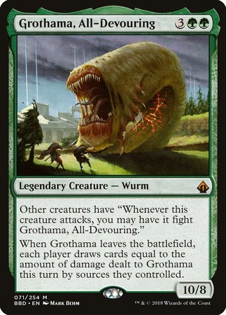 Grothama, All-Devouring [Battlebond] | Black Swamp Games