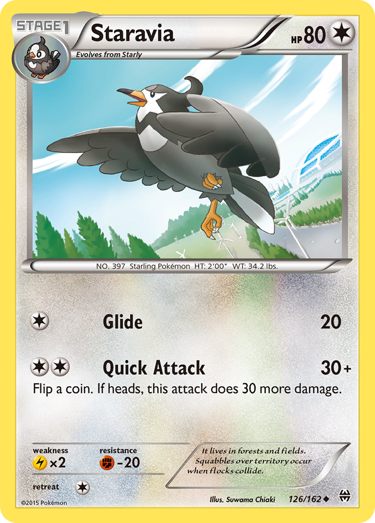 Staravia (126/162) [XY: BREAKthrough] | Black Swamp Games