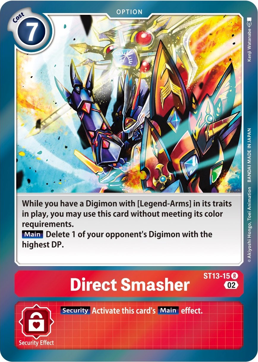 Direct Smasher [ST13-15] [Starter Deck: Ragnaloardmon] | Black Swamp Games