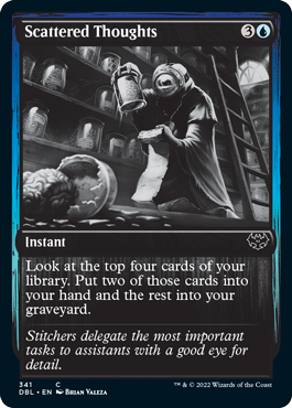 Scattered Thoughts [Innistrad: Double Feature] | Black Swamp Games