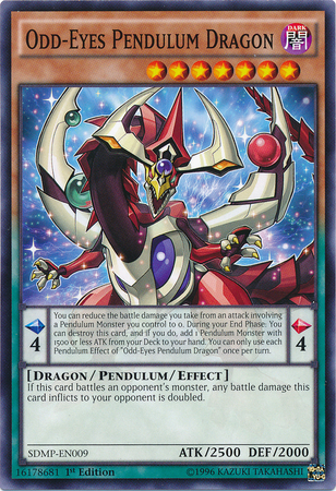 Odd-Eyes Pendulum Dragon [SDMP-EN009] Common | Black Swamp Games