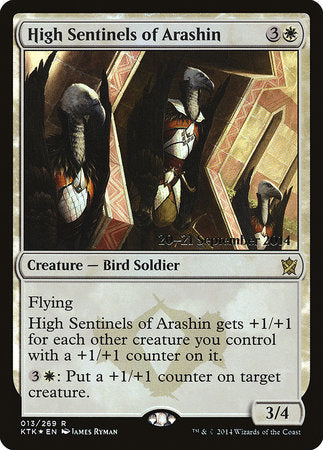 High Sentinels of Arashin [Khans of Tarkir Promos] | Black Swamp Games