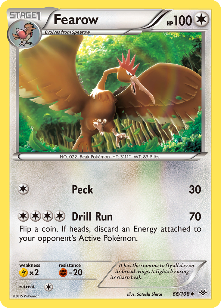 Fearow (66/108) [XY: Roaring Skies] | Black Swamp Games