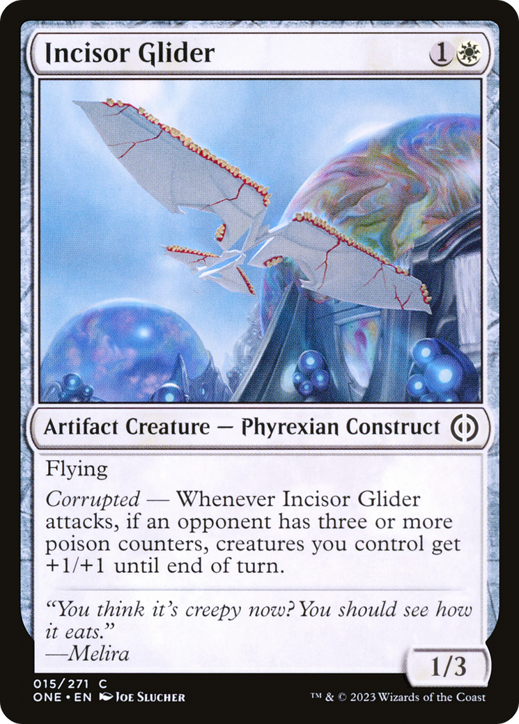 Incisor Glider [Phyrexia: All Will Be One] | Black Swamp Games