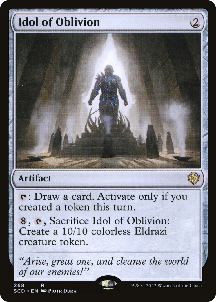 Idol of Oblivion [Starter Commander Decks] | Black Swamp Games