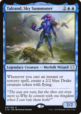 Talrand, Sky Summoner [Commander 2019] | Black Swamp Games