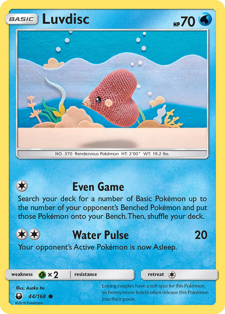 Luvdisc (44/168) [Sun & Moon: Celestial Storm] | Black Swamp Games