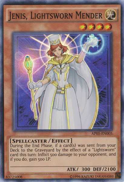 Jenis, Lightsworn Mender [AP05-EN005] Super Rare | Black Swamp Games