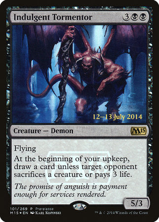 Indulgent Tormentor [Magic 2015 Promos] | Black Swamp Games