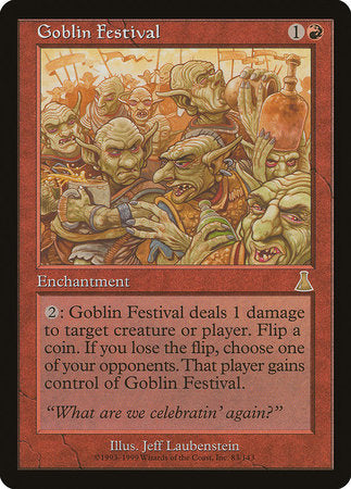 Goblin Festival [Urza's Destiny] | Black Swamp Games