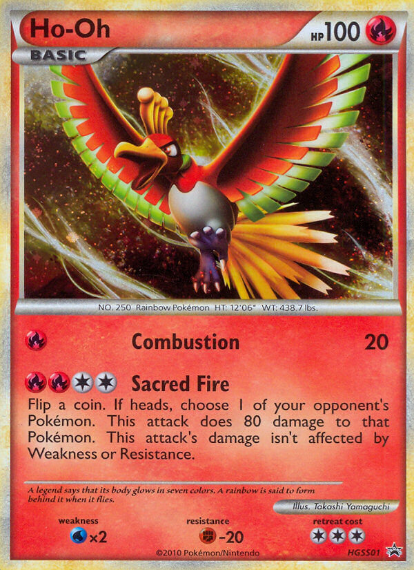 Ho-Oh (HGSS01) [HeartGold & SoulSilver: Black Star Promos] | Black Swamp Games