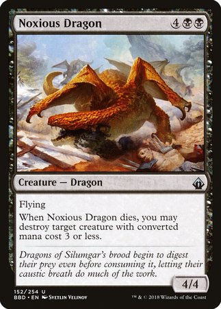 Noxious Dragon [Battlebond] | Black Swamp Games