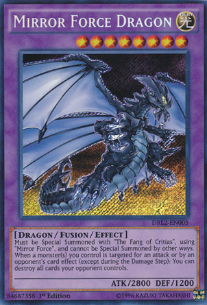 Mirror Force Dragon [DRL2-EN005] Secret Rare | Black Swamp Games