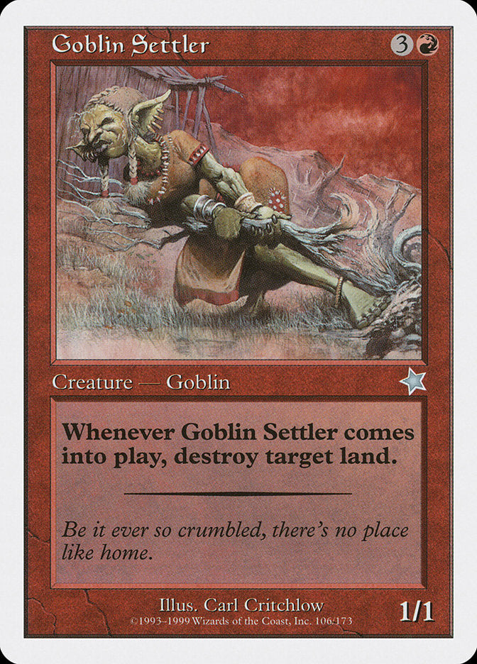 Goblin Settler [Starter 1999] | Black Swamp Games