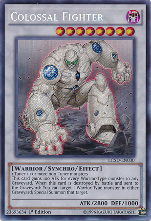 Colossal Fighter [LC5D-EN030] Secret Rare | Black Swamp Games