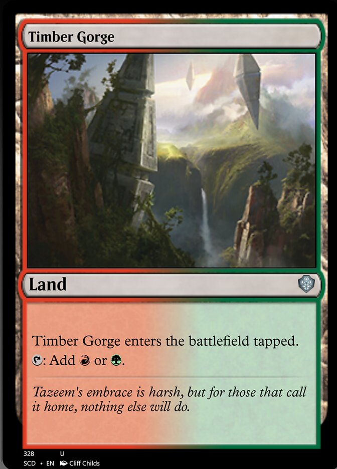 Timber Gorge [Starter Commander Decks] | Black Swamp Games