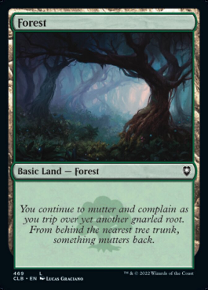 Forest (469) [Commander Legends: Battle for Baldur's Gate] | Black Swamp Games