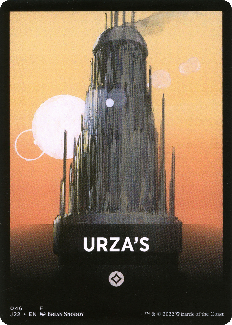 Urza's Theme Card [Jumpstart 2022 Front Cards] | Black Swamp Games