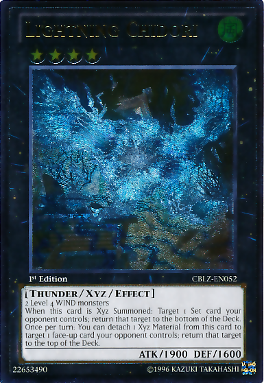 Lightning Chidori [CBLZ-EN052] Ultimate Rare | Black Swamp Games