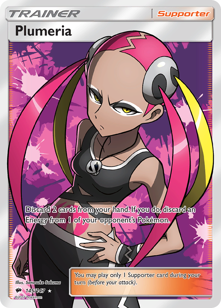 Plumeria (145/147) [Sun & Moon: Burning Shadows] | Black Swamp Games