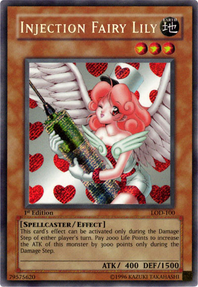 Injection Fairy Lily [LOD-100] Secret Rare | Black Swamp Games